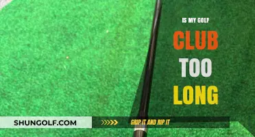 Is Your Golf Club Too Long? Signs and Solutions for Better Play