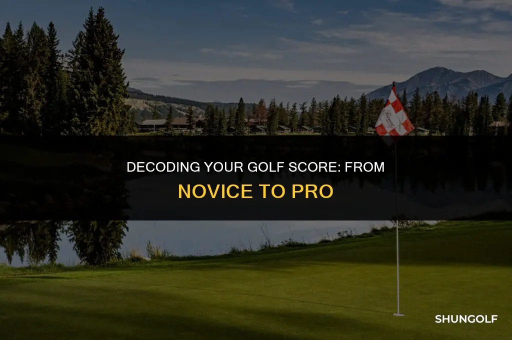 is my golf score good
