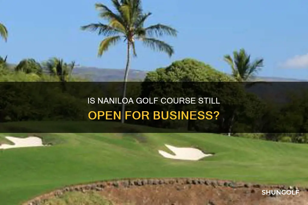 is naniloa golf course still in business