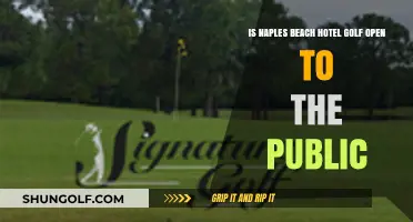 Is Naples Beach Hotel Golf Course Open for Public Play?