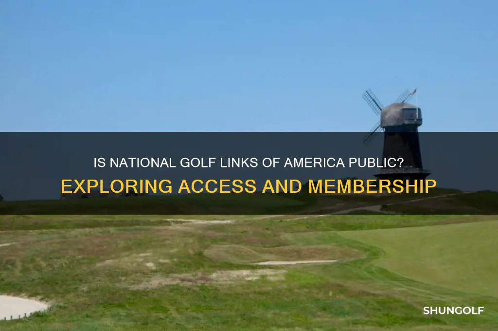 is national golf links of america public