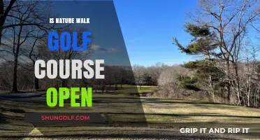 Is Nature Walk Golf Course Open? Current Status and Updates