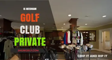 Is Needham Golf Club Private? Exploring Membership and Access Details