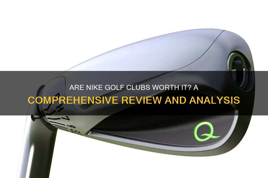 is nike golf clubs good