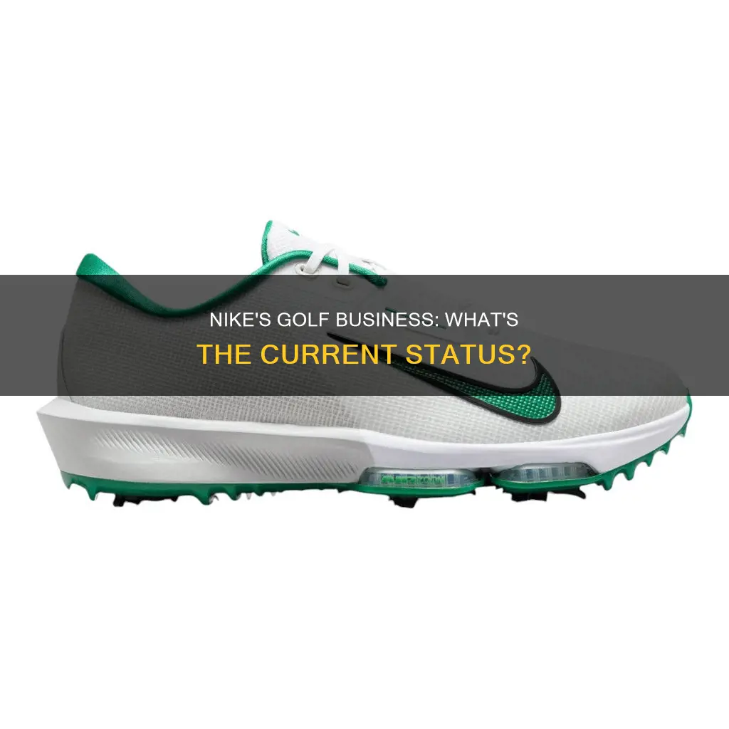 is nike still in golf
