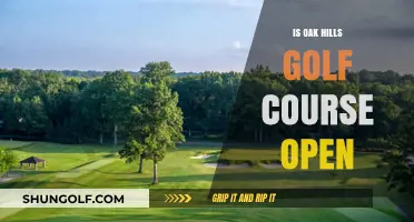 Is Oak Hills Golf Course Open? Current Status and Updates
