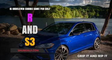 Is OBDeleven Coding Universal for Golf R and S3 Models?