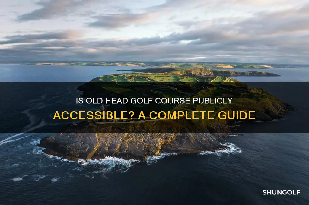 is old head golf course open to the public