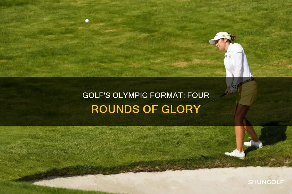 is olympic golf 4 rounds