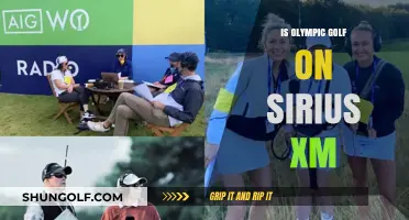 Golf Fans: Olympic Golf on Sirius XM