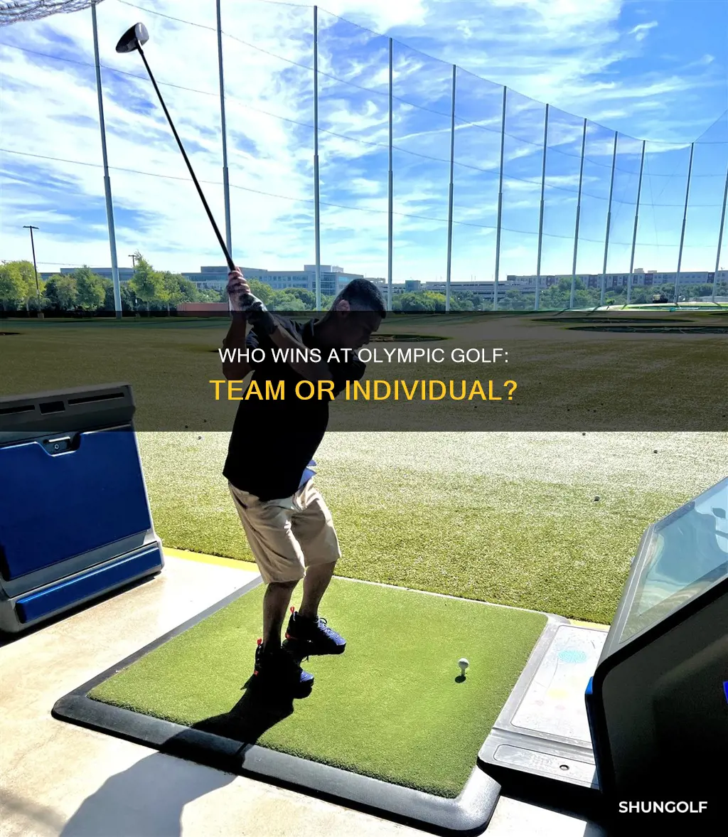 is olympic golf team or individual