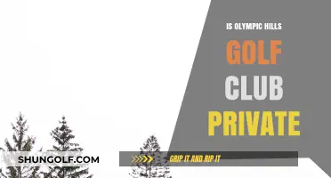 Is Olympic Hills Golf Club Private? Unveiling Membership Details and Access