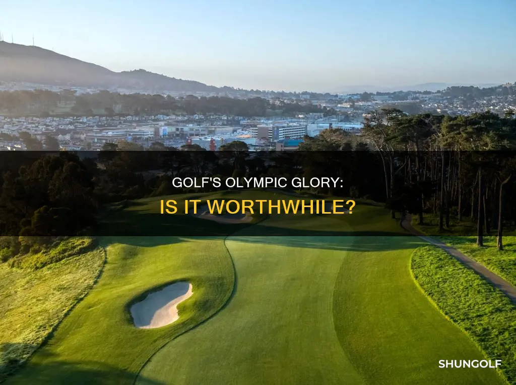 is olympics golf