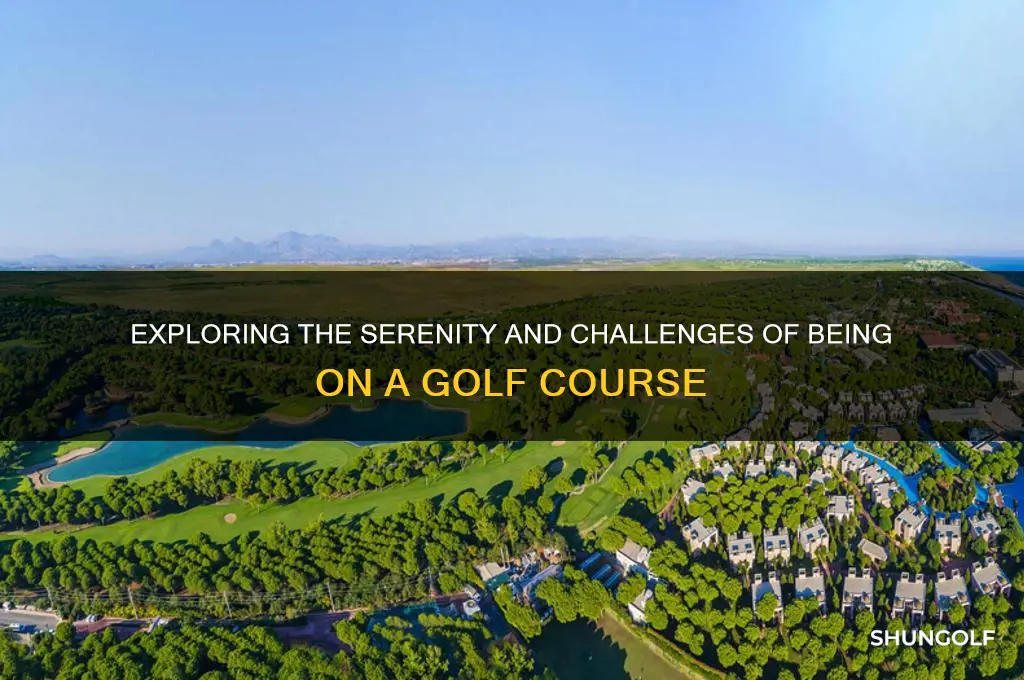 is on golf course