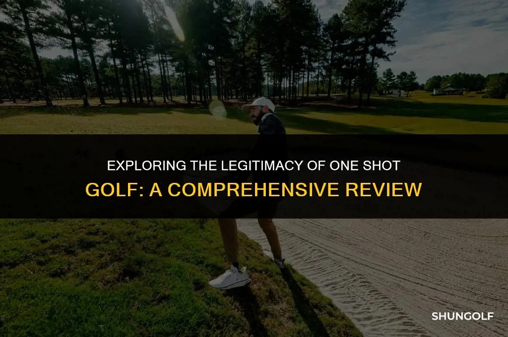 is one shot golf legit