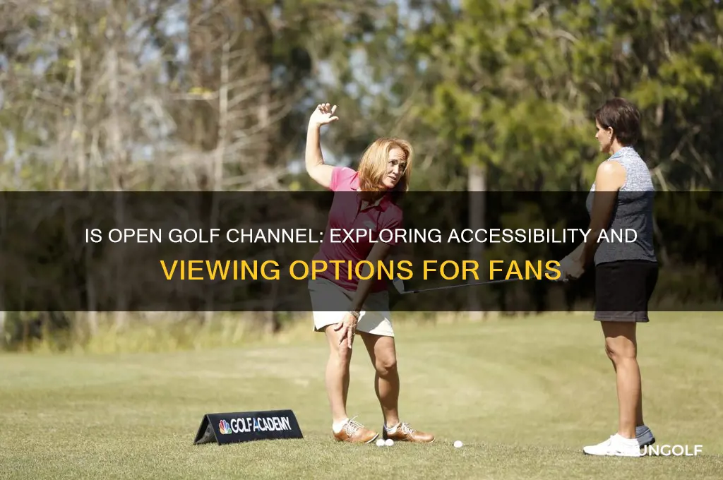 is open golf channel