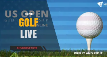 Is Open Golf Live? Streaming Options and Broadcast Schedule