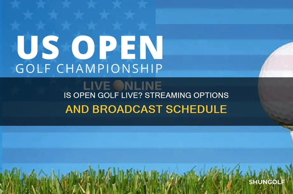 is open golf live