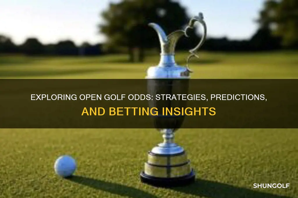 is open golf odds