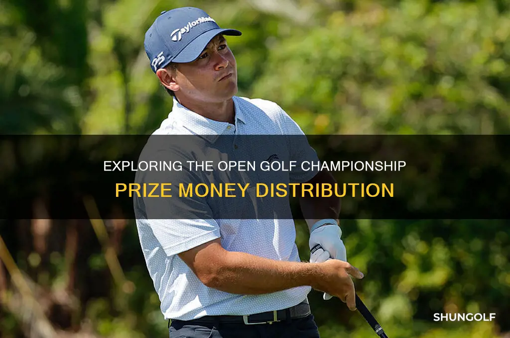 is open golf payout