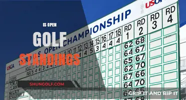 Open Golf Standings: Tracking Leaders, Scores, and Tournament Highlights