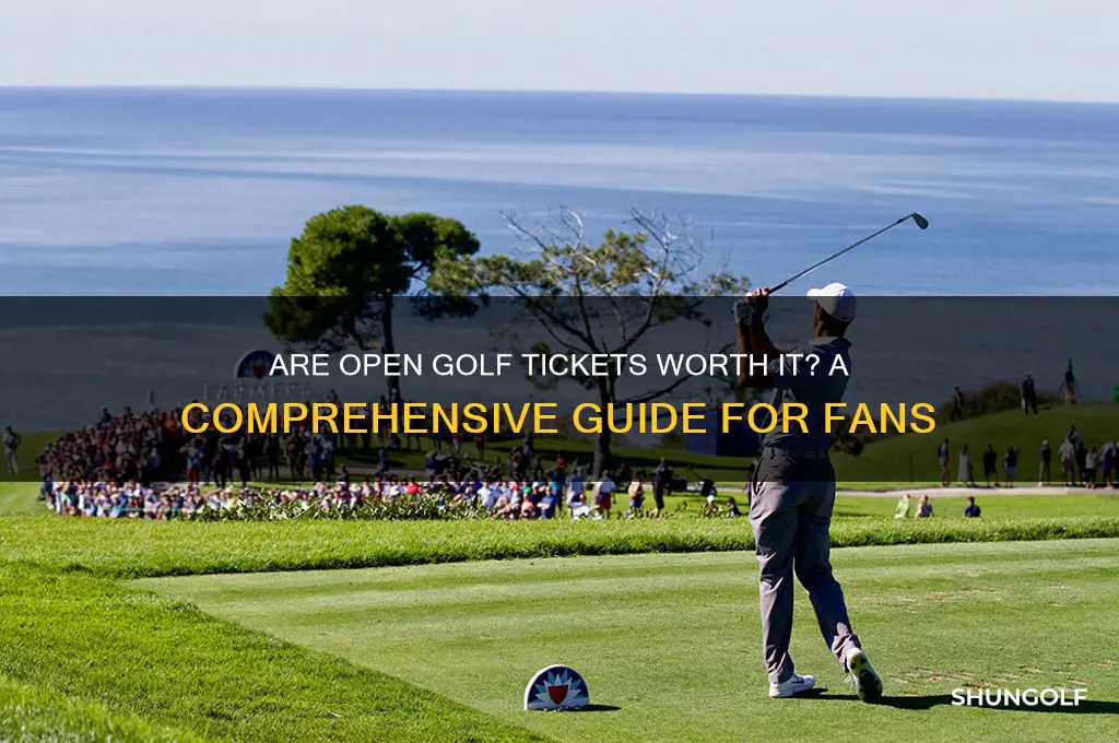 is open golf tickets