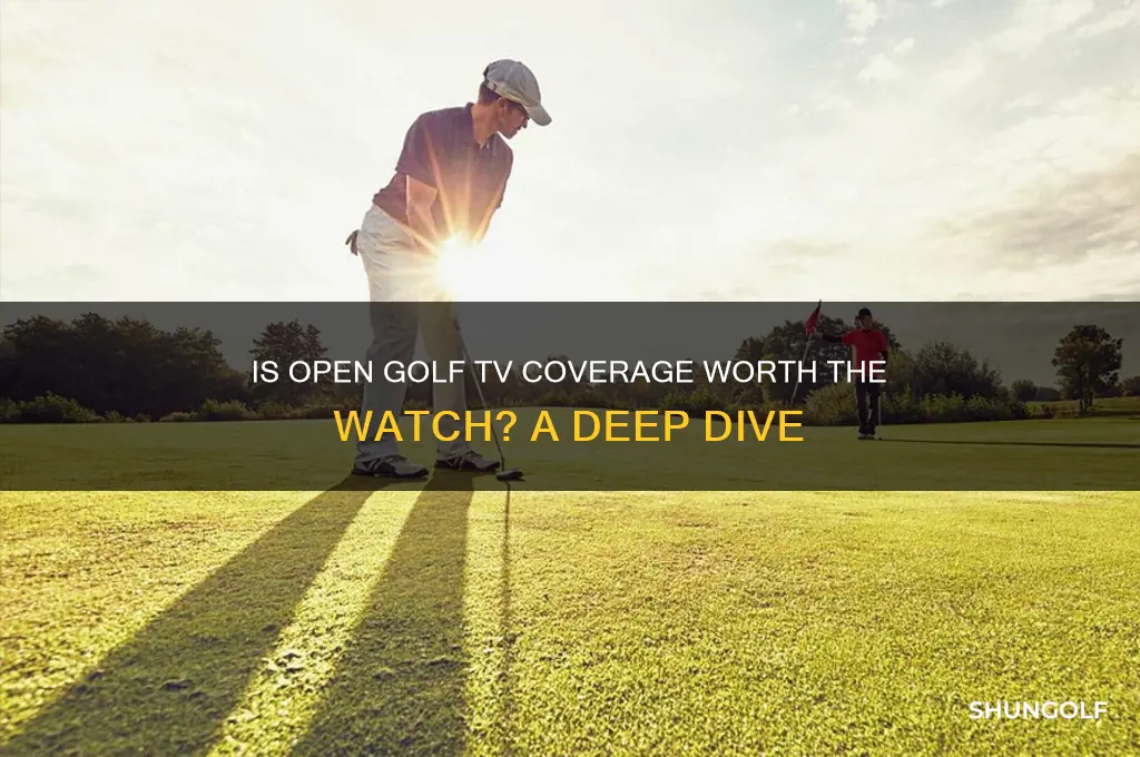 is open golf tv coverage