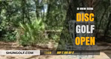 Is Orem Scera Disc Golf Course Open? Find Out Now!