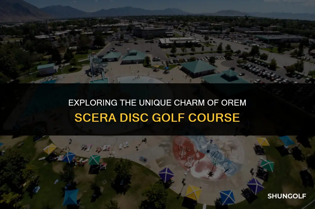 is orem scera disc golf