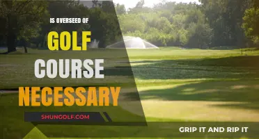 Is Overseeding Golf Courses Necessary for Optimal Turf Health?