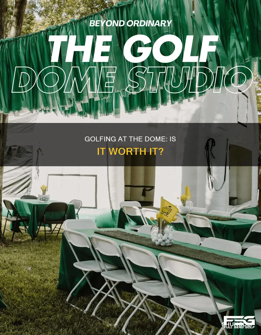 is paddock golf dome