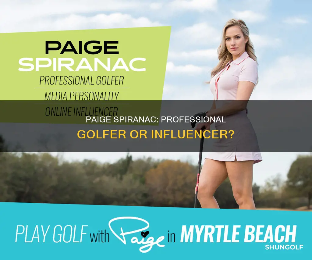 is paige spiranac a golfer