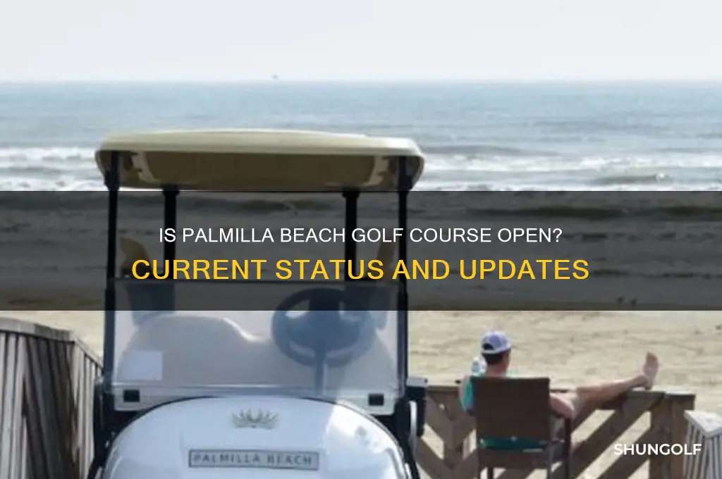 is palmilla beach golf course open