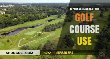Park vs. Golf Course: Which Uses Less Tax Revenue?