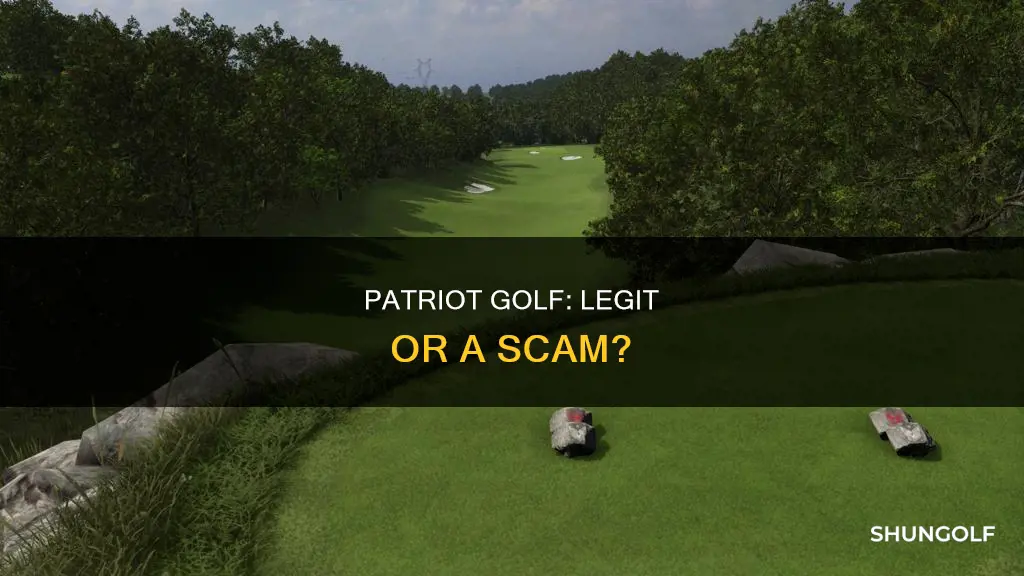is patriot golf a scam