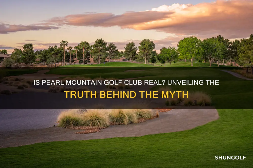 is pearl mountain golf club real