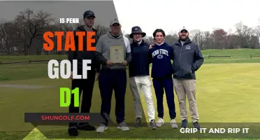 Penn State Golf: D1 Status and Beyond