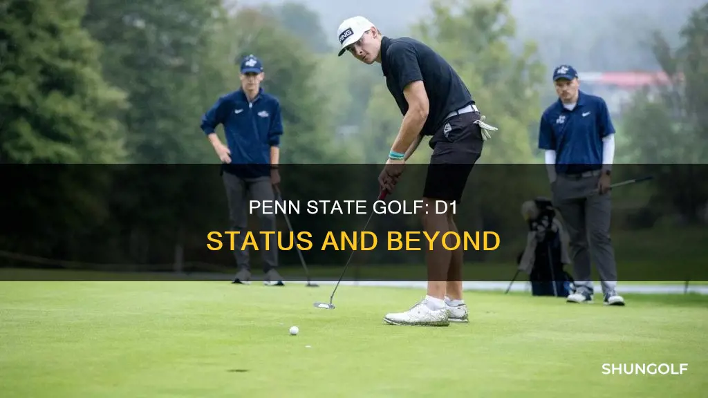 is penn state golf d1