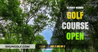 Is Percy Warner Golf Course Open? Current Status and Updates