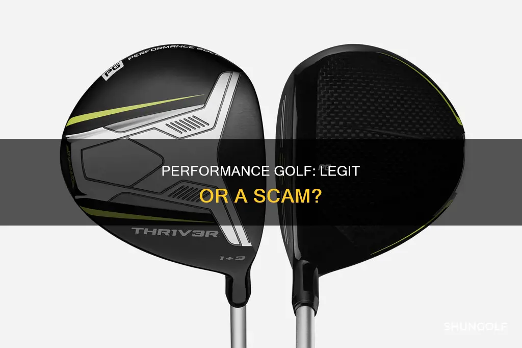 is performance golf a scam