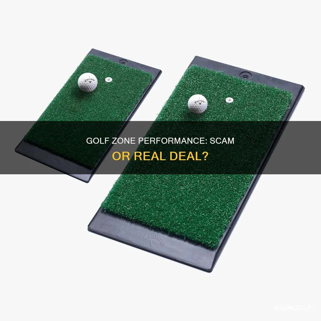 is performance golf zone a con