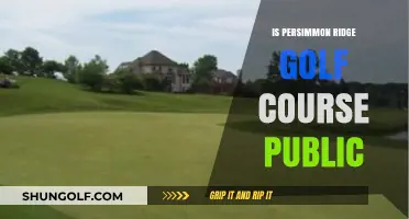 Is Persimmon Ridge Golf Course Public? Exploring Access and Membership