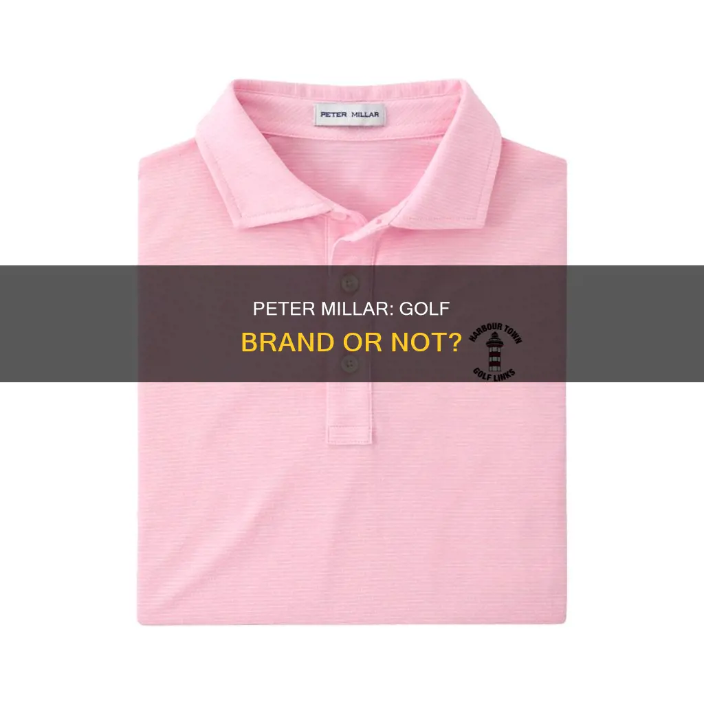 is peter millar a golf brand