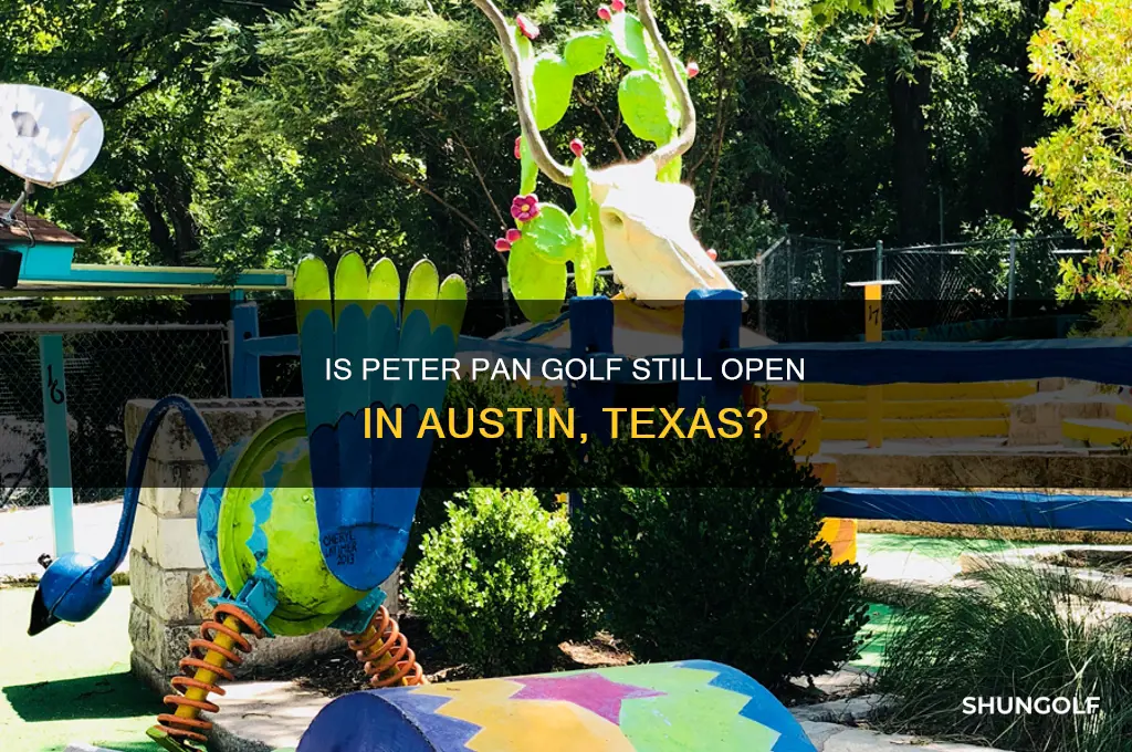 is peter pan golf still located in austin texas