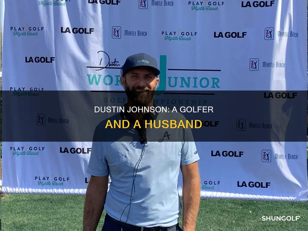 is pga golfer dustin johnson married