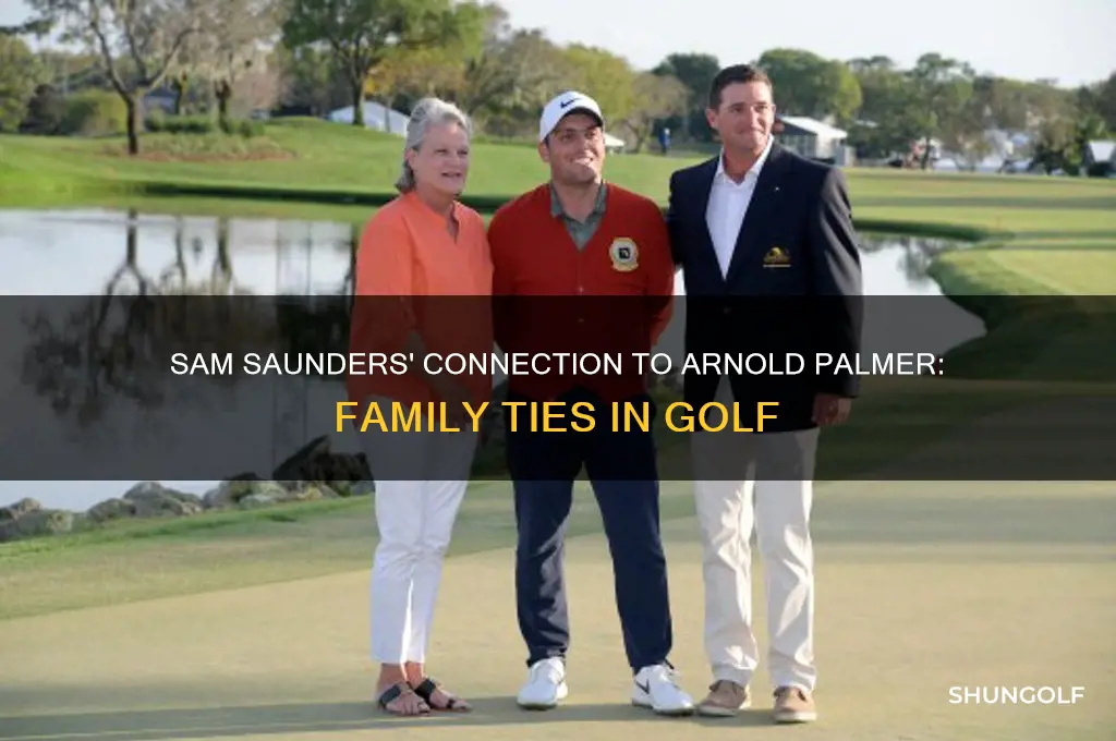 is pga golfer sam saunders related to arnold palmer