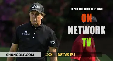 Phil and Tiger's Golf Game: Network TV Broadcast Details Revealed