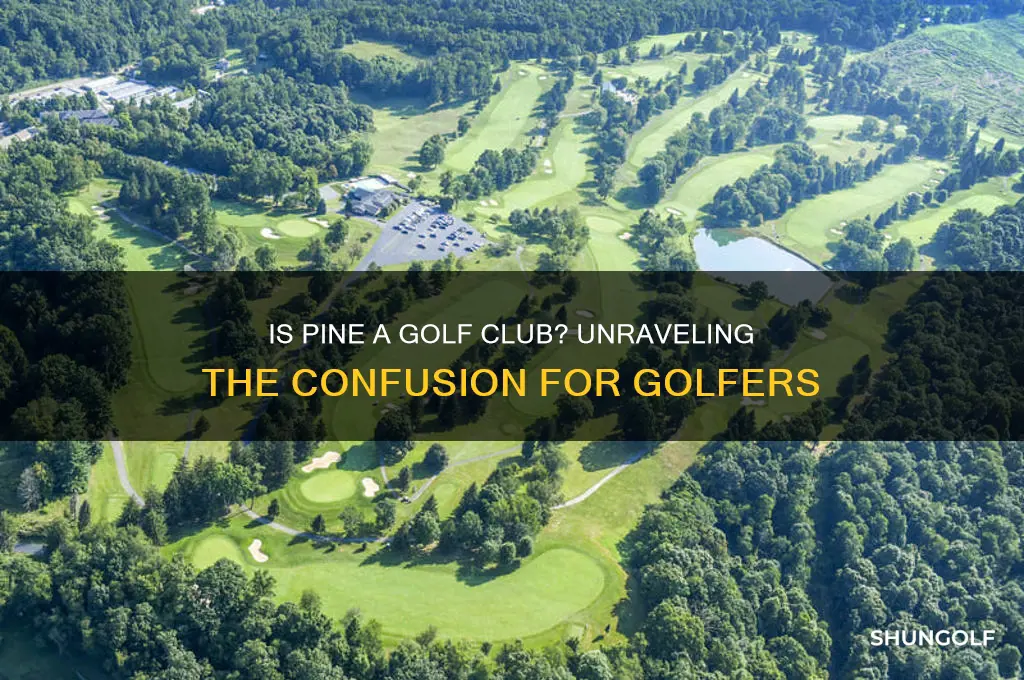 is pine a golf club