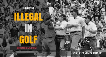 Pine Tar in Golf: Legal or Not?