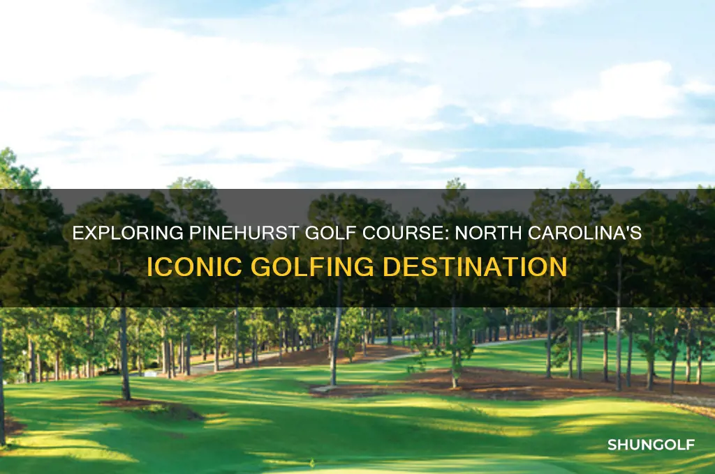 is pinehurst golf course in north carolina
